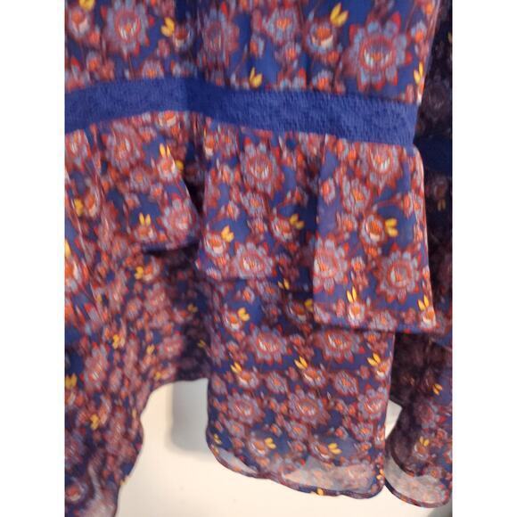 Rebecca Minkoff‎  Kailey Floral Off the Shoulder Maxi Dress Size 6 NWOT - Picture 6 of 6